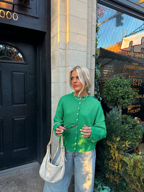 Coco Cutie Cardigan // Kelly